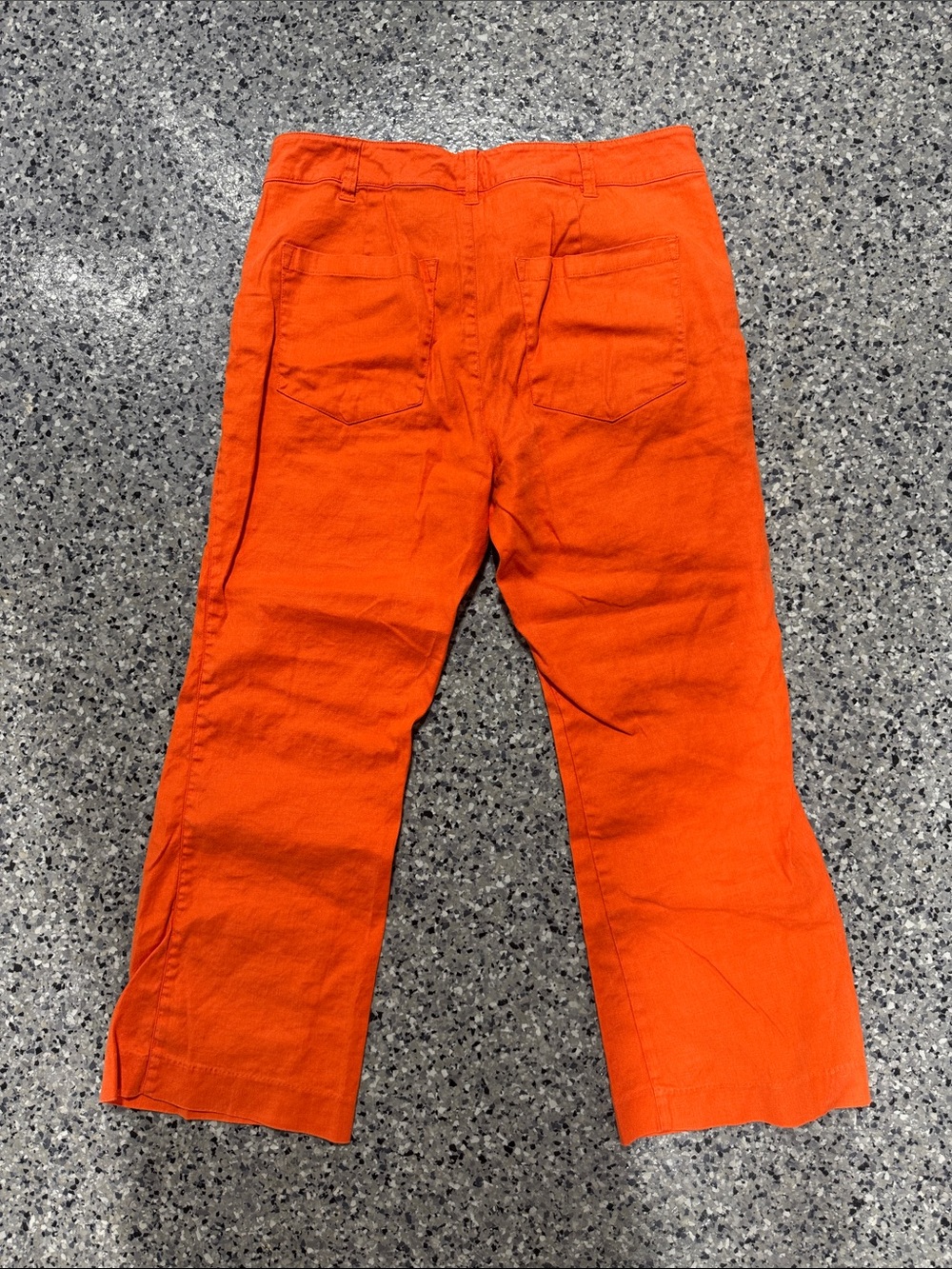 CAbi Orange Wide-Leg Crop Pants - Picture 5 of 5